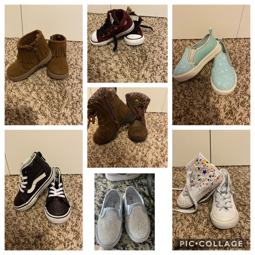 Girls shoes, size 5c, size 6c